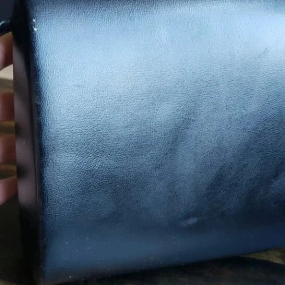 Vintage Black Kathie Lee Clutch Purse - Picture 8 of 16